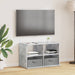 Suport pentru TV cu sertar Gri din beton 79 x 40 x 48 cm - WALTI WALTI
