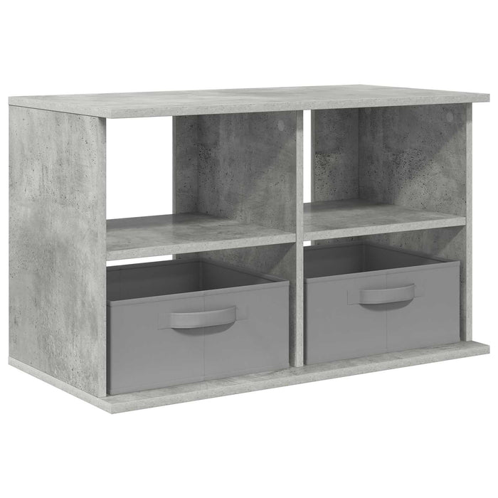 Suport pentru TV cu sertar Gri din beton 79 x 40 x 48 cm - WALTI WALTI