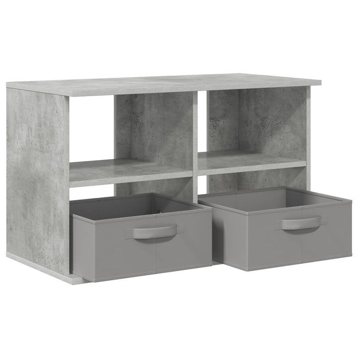Suport pentru TV cu sertar Gri din beton 79 x 40 x 48 cm - WALTI WALTI