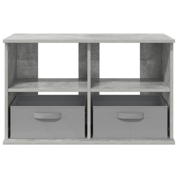 Suport pentru TV cu sertar Gri din beton 79 x 40 x 48 cm - WALTI WALTI