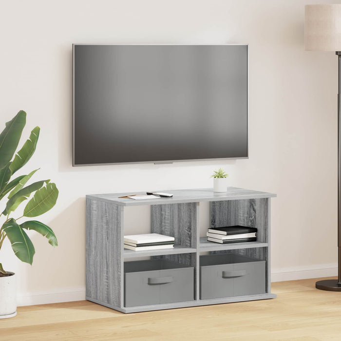 Suport pentru TV cu sertar Gri Sonoma 79 x 40 x 48 cm - WALTI WALTI