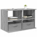 Suport pentru TV cu sertar Gri Sonoma 79 x 40 x 48 cm - WALTI WALTI