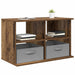 Suport pentru TV cu sertar Lemn vechi 79 x 40 x 48 cm - WALTI WALTI