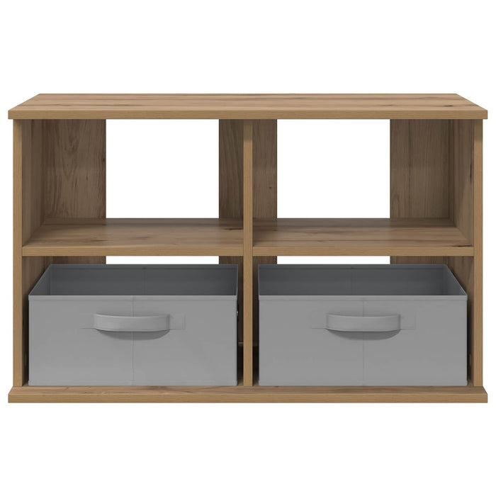 Suport pentru TV cu sertar Stejar Artizanal 79 x 40 x 48 cm - WALTI WALTI