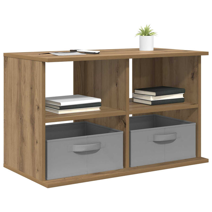 Suport pentru TV cu sertar Stejar Artizanal 79 x 40 x 48 cm - WALTI WALTI