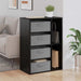 Bufet cu sertar Stejar Negru 60 x 33,5 x 84 cm - WALTI WALTI