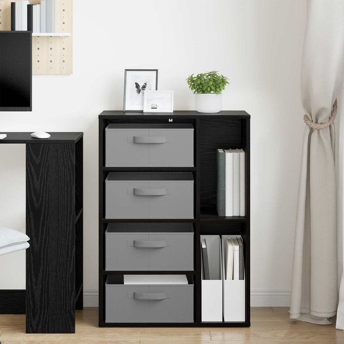 Bufet cu sertar Stejar Negru 60 x 33,5 x 84 cm - WALTI WALTI
