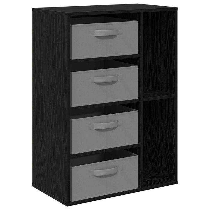 Bufet cu sertar Stejar Negru 60 x 33,5 x 84 cm - WALTI WALTI