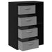 Bufet cu sertar Stejar Negru 60 x 33,5 x 84 cm - WALTI WALTI