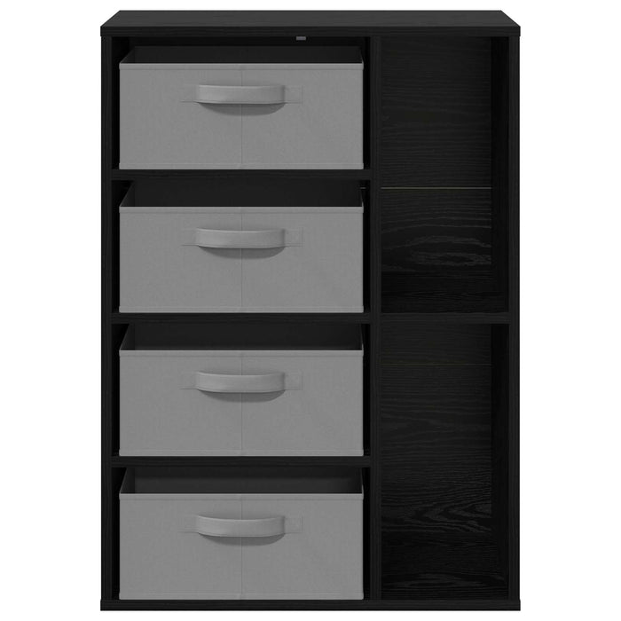 Bufet cu sertar Stejar Negru 60 x 33,5 x 84 cm - WALTI WALTI