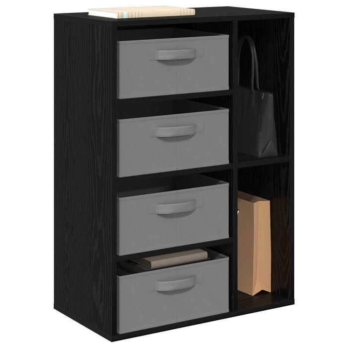Bufet cu sertar Stejar Negru 60 x 33,5 x 84 cm - WALTI WALTI