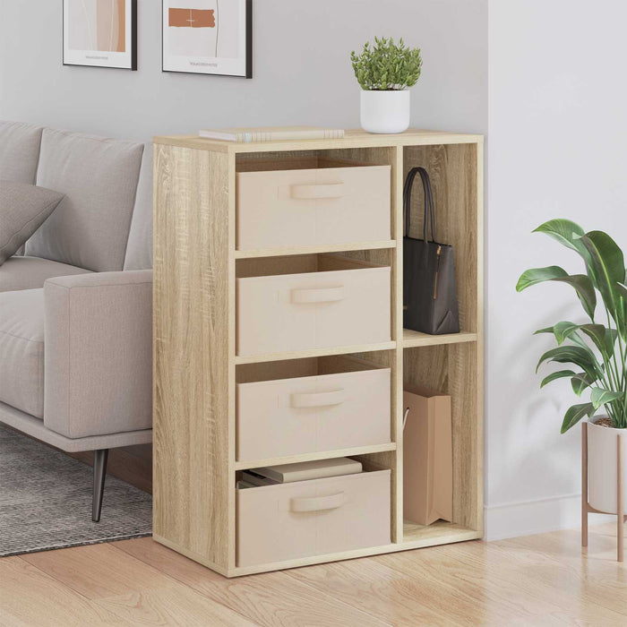 Bufet cu sertar Stejar Sonoma 60 x 33,5 x 84 cm - WALTI WALTI
