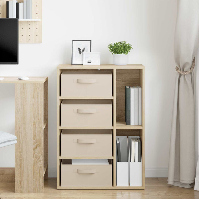 Bufet cu sertar Stejar Sonoma 60 x 33,5 x 84 cm - WALTI WALTI