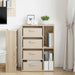 Bufet cu sertar Stejar Sonoma 60 x 33,5 x 84 cm - WALTI WALTI