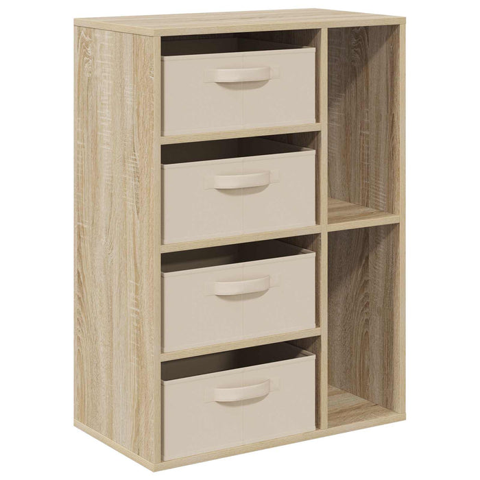 Bufet cu sertar Stejar Sonoma 60 x 33,5 x 84 cm - WALTI WALTI
