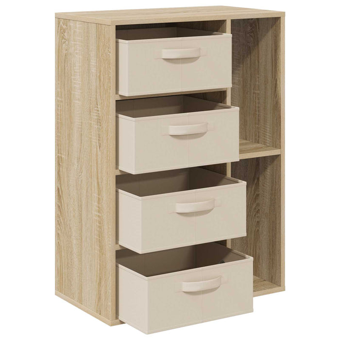 Bufet cu sertar Stejar Sonoma 60 x 33,5 x 84 cm - WALTI WALTI