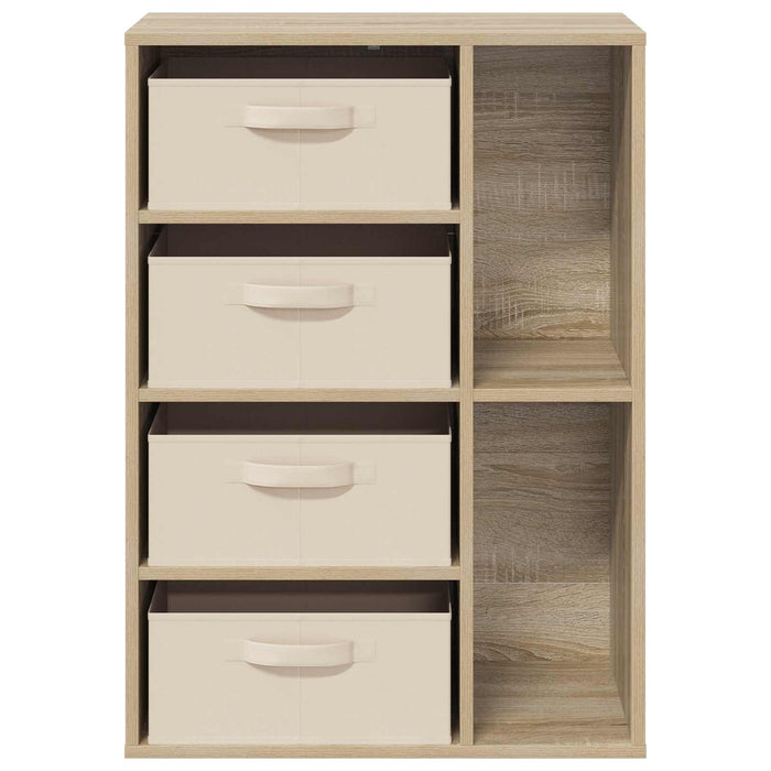 Bufet cu sertar Stejar Sonoma 60 x 33,5 x 84 cm - WALTI WALTI