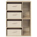 Bufet cu sertar Stejar Sonoma 60 x 33,5 x 84 cm - WALTI WALTI
