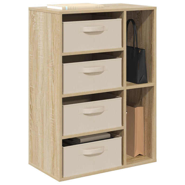 Bufet cu sertar Stejar Sonoma 60 x 33,5 x 84 cm - WALTI WALTI