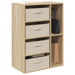 Bufet cu sertar Stejar Sonoma 60 x 33,5 x 84 cm - WALTI WALTI