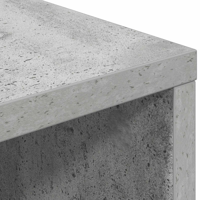 Bufet cu sertar Gri din beton 60 x 33,5 x 84 cm - WALTI WALTI