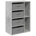 Bufet cu sertar Gri din beton 60 x 33,5 x 84 cm - WALTI WALTI