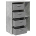 Bufet cu sertar Gri din beton 60 x 33,5 x 84 cm - WALTI WALTI