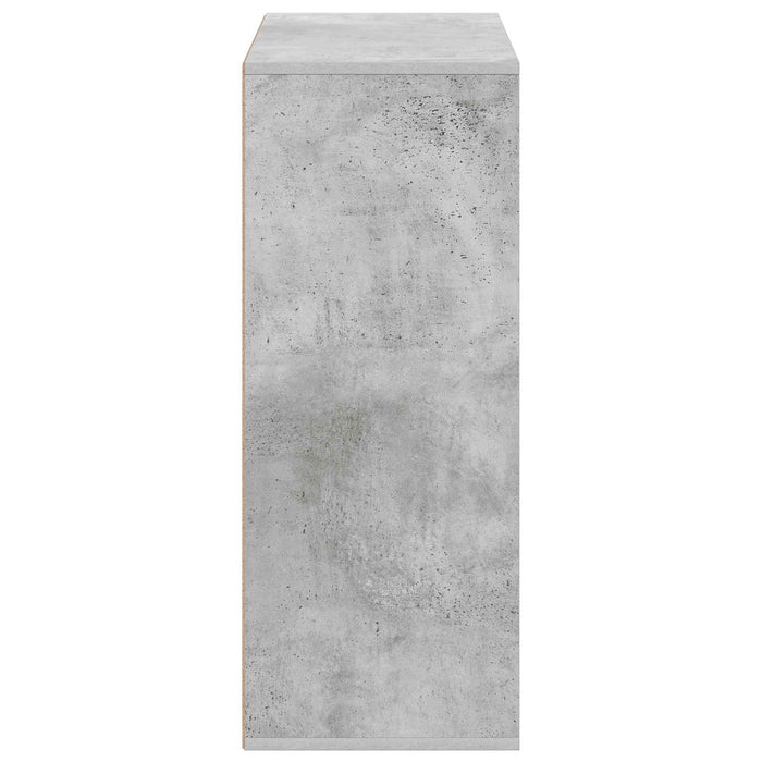 Bufet cu sertar Gri din beton 60 x 33,5 x 84 cm - WALTI WALTI