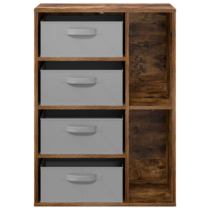 Bufet cu sertar Stejar fumuriu 60 x 33,5 x 84 cm - WALTI WALTI