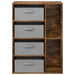 Bufet cu sertar Stejar fumuriu 60 x 33,5 x 84 cm - WALTI WALTI