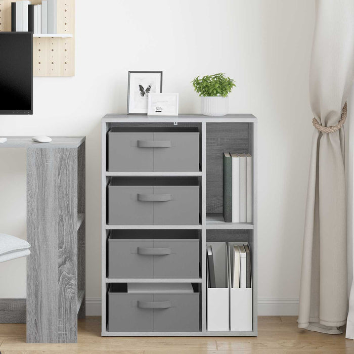 Bufet cu sertar Gri Sonoma 60 x 33,5 x 84 cm - WALTI WALTI