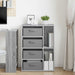 Bufet cu sertar Gri Sonoma 60 x 33,5 x 84 cm - WALTI WALTI