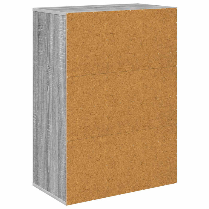 Bufet cu sertar Gri Sonoma 60 x 33,5 x 84 cm - WALTI WALTI