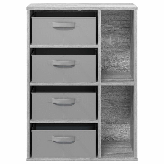 Bufet cu sertar Gri Sonoma 60 x 33,5 x 84 cm - WALTI WALTI