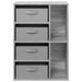 Bufet cu sertar Gri Sonoma 60 x 33,5 x 84 cm - WALTI WALTI