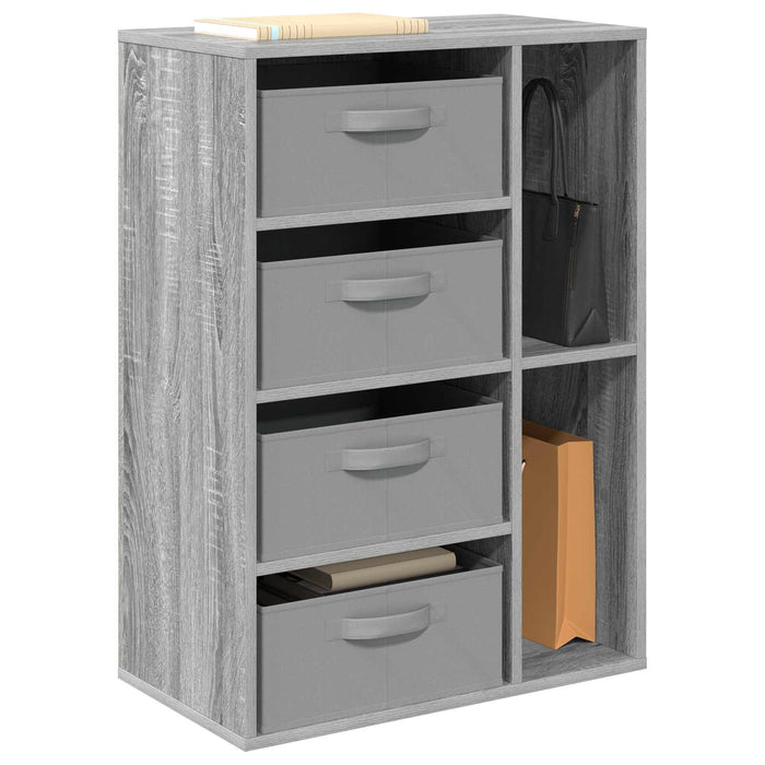 Bufet cu sertar Gri Sonoma 60 x 33,5 x 84 cm - WALTI WALTI