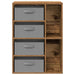 Bufet cu sertar Lemn vechi 60 x 33,5 x 84 cm - WALTI WALTI