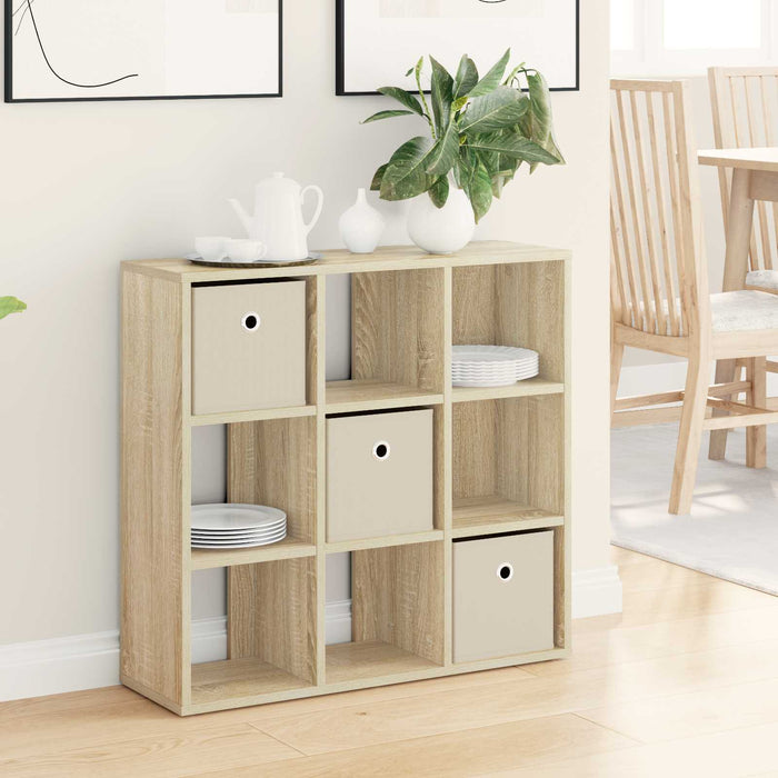 Bufet cu sertar Stejar Sonoma 73,5 x 24 x 69,5 cm - WALTI WALTI