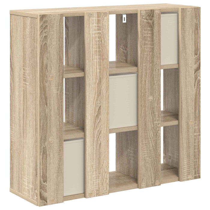 Bufet cu sertar Stejar Sonoma 73,5 x 24 x 69,5 cm - WALTI WALTI