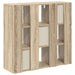 Bufet cu sertar Stejar Sonoma 73,5 x 24 x 69,5 cm - WALTI WALTI