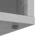 Bufet cu sertar Gri din beton 73,5 x 24 x 69,5 cm - WALTI WALTI