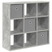 Bufet cu sertar Gri din beton 73,5 x 24 x 69,5 cm - WALTI WALTI