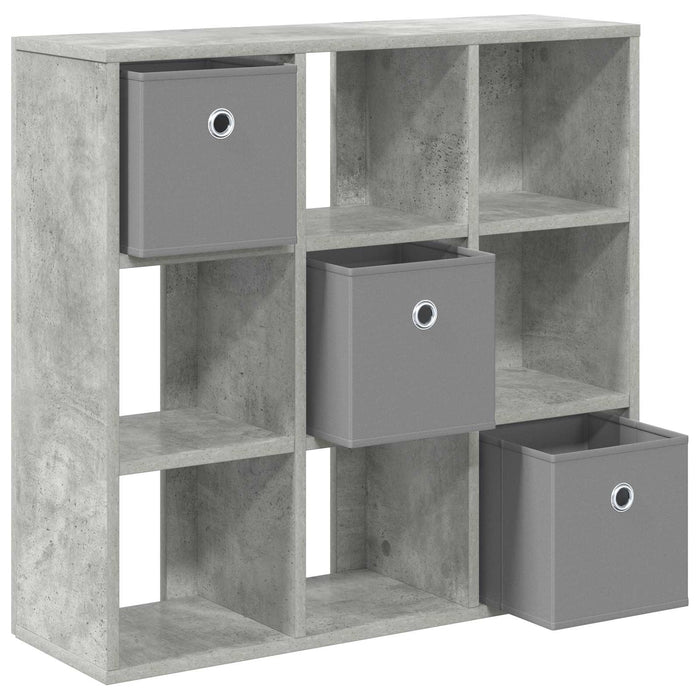 Bufet cu sertar Gri din beton 73,5 x 24 x 69,5 cm - WALTI WALTI