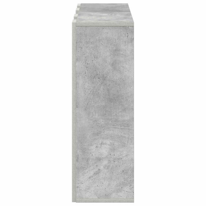 Bufet cu sertar Gri din beton 73,5 x 24 x 69,5 cm - WALTI WALTI