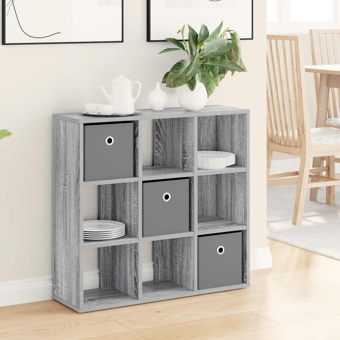 Bufet cu sertar Gri Sonoma 73,5 x 24 x 69,5 cm - WALTI WALTI