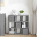 Bufet cu sertar Gri Sonoma 73,5 x 24 x 69,5 cm - WALTI WALTI