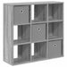 Bufet cu sertar Gri Sonoma 73,5 x 24 x 69,5 cm - WALTI WALTI