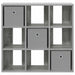 Bufet cu sertar Gri Sonoma 73,5 x 24 x 69,5 cm - WALTI WALTI