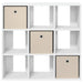Bufet cu sertar Alb 88,5 x 29 x 84,5 cm - WALTI WALTI