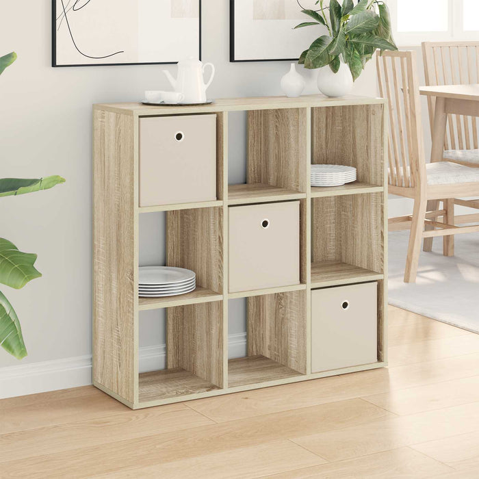 Bufet cu sertar Stejar Sonoma 88,5 x 29 x 84,5 cm - WALTI WALTI